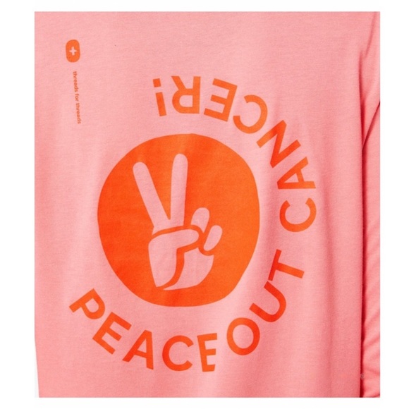 Figs Pink Long Sleeve Tee - Picture 2 of 7